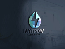 Nature Power Logo Template Screenshot 1