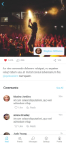 ionHeaven - Professional Social Theme for Ionic 5 Screenshot 6