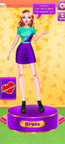 Cheerleader Magazine dress up - Unity game Screenshot 5