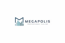 Megapolis M Letter Logo Screenshot 3