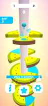 Helix Fruit Jump Unity Screenshot 4