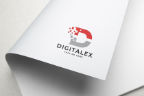 Digitalex Letter D Logo Screenshot 1