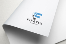 Fixatex Letter F Logo Screenshot 1