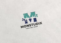 Monstudix Letter M Logo Screenshot 2