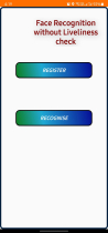 Real Time Face Recognition Android App Screenshot 3
