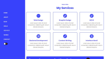 Nihory - Personal Portfolio Website Template Screenshot 4