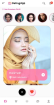 Dating Flutter UI Template App Screenshot 4