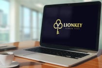 Lion Key House Real Estate Logo Screenshot 2