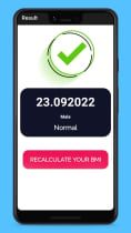 BMI Calculator For Android Screenshot 3