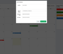 PHP Calendar Event Management  Screenshot 2