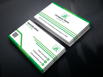 Corporate Business Card Design Template 2 Screenshot 1