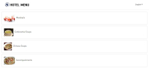 Hotel Menu - Hotel Restaurant Digital Menu PHP Screenshot 1