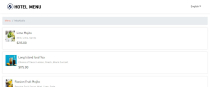 Hotel Menu - Hotel Restaurant Digital Menu PHP Screenshot 2