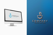 Seafood Restaurant Logo Template Screenshot 1