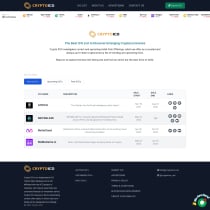 CryptoICO - Crypto ICO Listing Script Screenshot 3