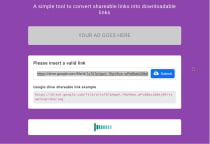 Google Drive Downloader - PHP Script Screenshot 2