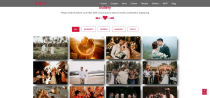 Marry - Responsive Wedding Template Screenshot 2