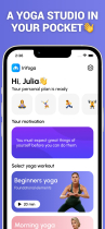 InYoga Personal Workout - iOS Source Code Screenshot 1