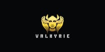 Valkyrie Norse God Logo Template  Screenshot 1