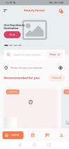 Beauty Haven - Appointment Booking Flutter App Screenshot 1