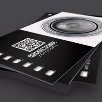 Black White Photography Business Card Screenshot 3