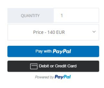 Paypal Payments Button and Page - WordPress Plugin Screenshot 3