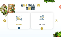 Things Food Template - UI Adobe Photoshop Screenshot 2