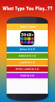 Original 2048 Game Unlimited Android Native  Screenshot 1