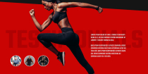 Gyming-Is-Life Template - UI Adobe Photoshop  Screenshot 5