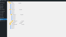 Posts And Categories Management - WordPress Plugin Screenshot 1