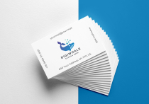 Digital Whale Logo Template Screenshot 7