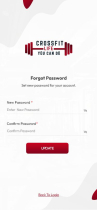 CrossFit Fitness And Workout App - Adobe XD Screenshot 7