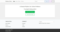 Petition Web App PHP Script Screenshot 9