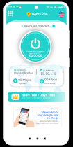 Lighty VPN UI Kit For Android VPN UI Templates Screenshot 4