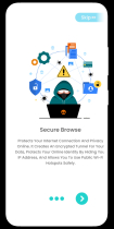 Lighty VPN UI Kit For Android VPN UI Templates Screenshot 16