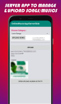 Music Streaming App with Server App And Firebase Screenshot 2