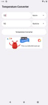 Temperature Converter Android Screenshot 3