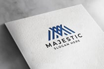 Majestic Letter M Pro Logo Screenshot 2