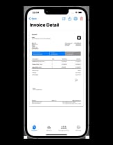 Invoice Maker App - SwiftUI Full iOS Application Screenshot 2