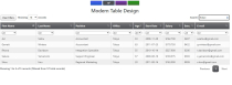 Responsive Modern Table jQuery Screenshot 4