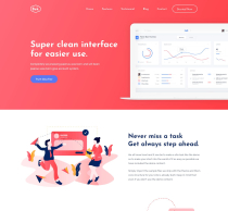 Bek - Saas Software HTML5 Theme Screenshot 4