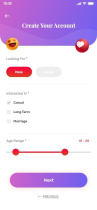 Perfect Couples App - Adobe XD Mobile UI Kit Screenshot 15