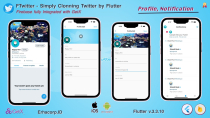 FTwitter - Clone Simply Twitter Flutter App Screenshot 6