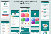 Rewardful - Earning App UI Template Figma Screenshot 1
