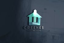 Green Real Estate Logo Pro Template Screenshot 1