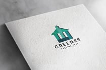 Green Real Estate Logo Pro Template Screenshot 2