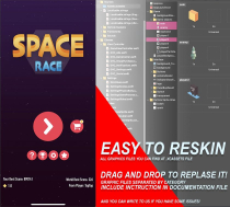 Space Race - iOS Source Code Screenshot 1