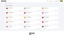 MOCA Community - Forum HTML template Screenshot 3