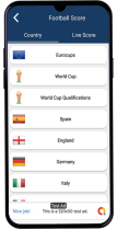 All Football Scores - Android Source Code Screenshot 3