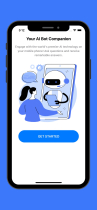 ChatGPT AI Chatbot - iOS App Source Code Screenshot 1